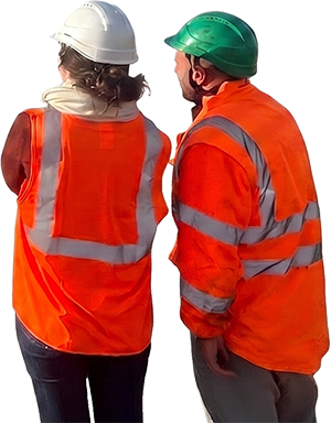 Nos équipes accompagnent nos clients sur le terrain