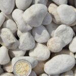 GALET 15/25 MARBRE BLANC BLANC